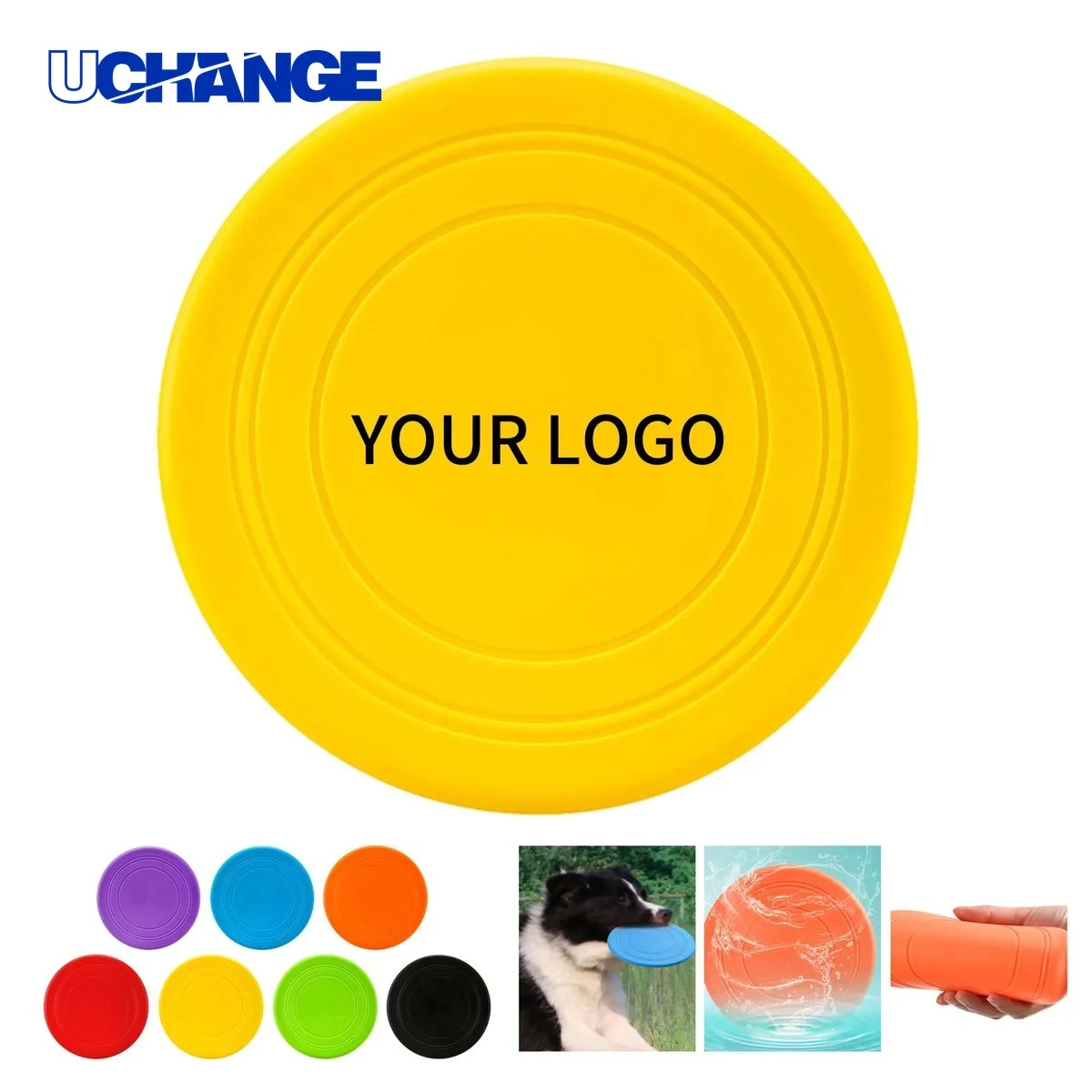 Silicone Pet Flying Disc Toy 1