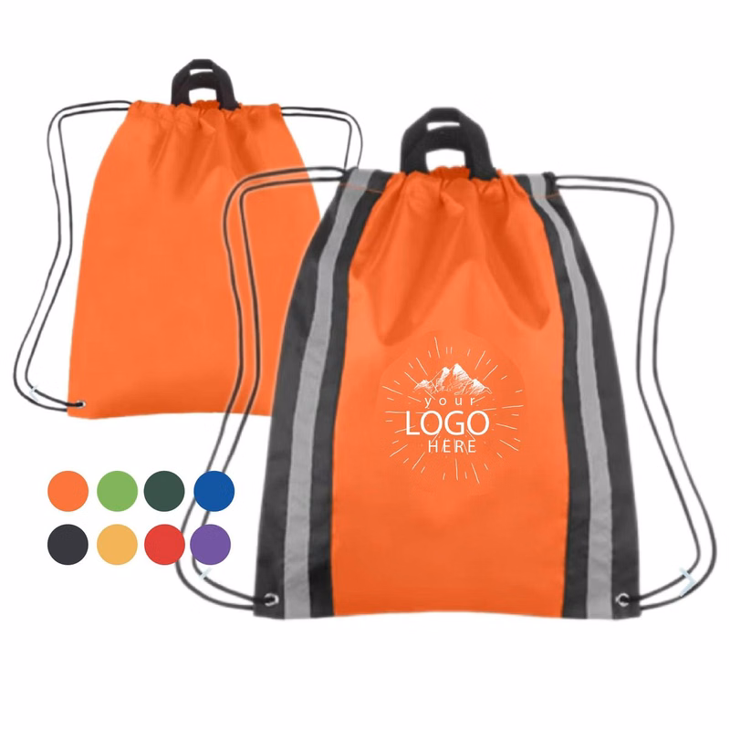 Drawstring Backpack with Handle Lightweight Gym Sports Bag