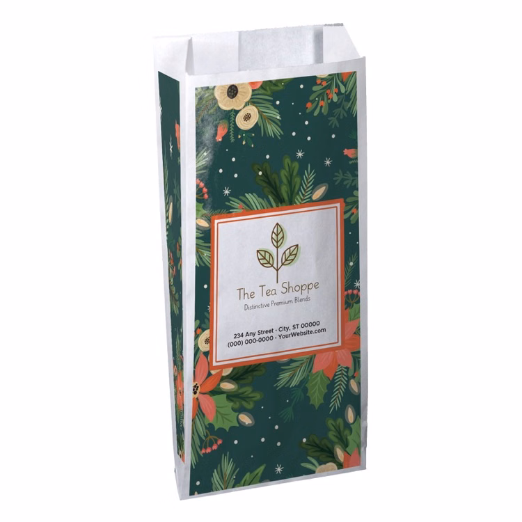 Christmas Scatter Design 3 Merchant Paper Bags (5" x 10" x 2")