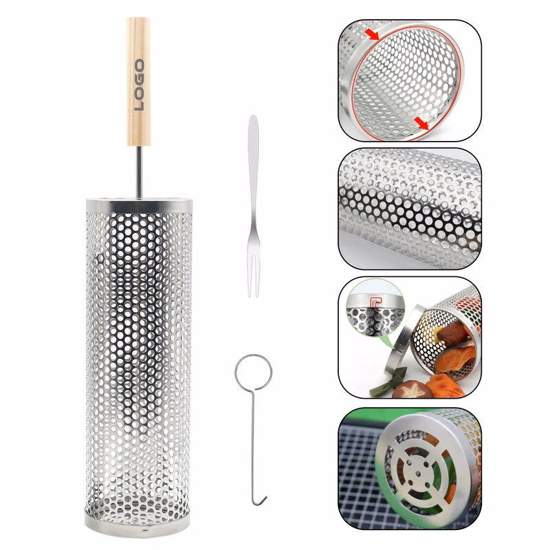 Rolling Barbecue Cage