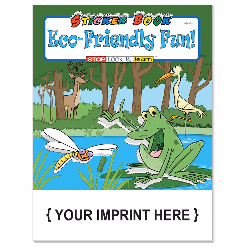 STICKER BOOK - Eco-Friendly Fun! Sticker Book