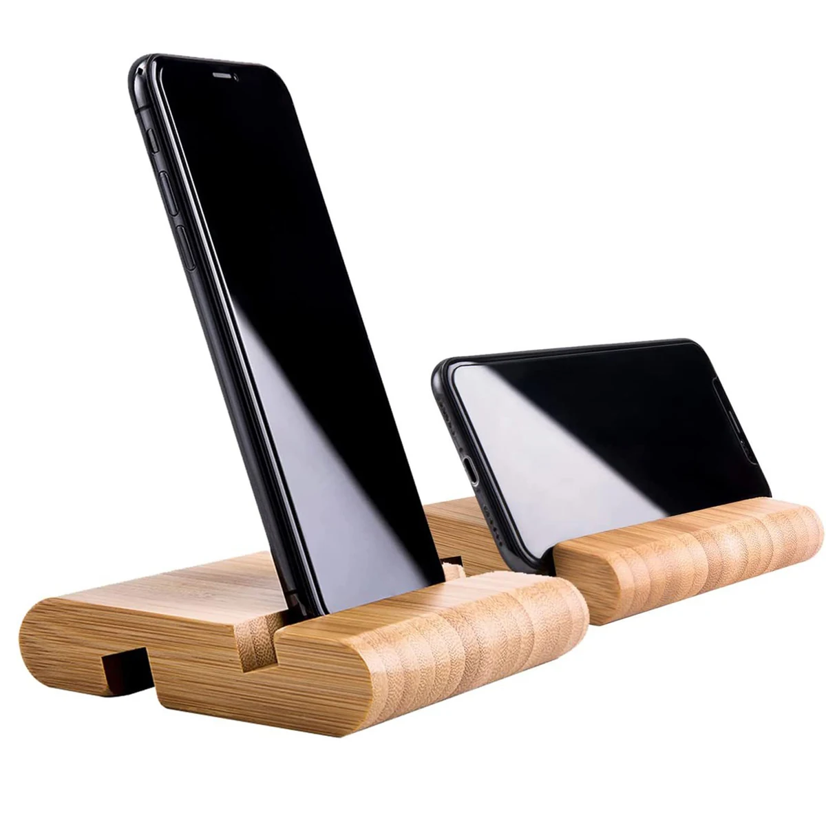 Bamboo Cellphone Stand Holder 1