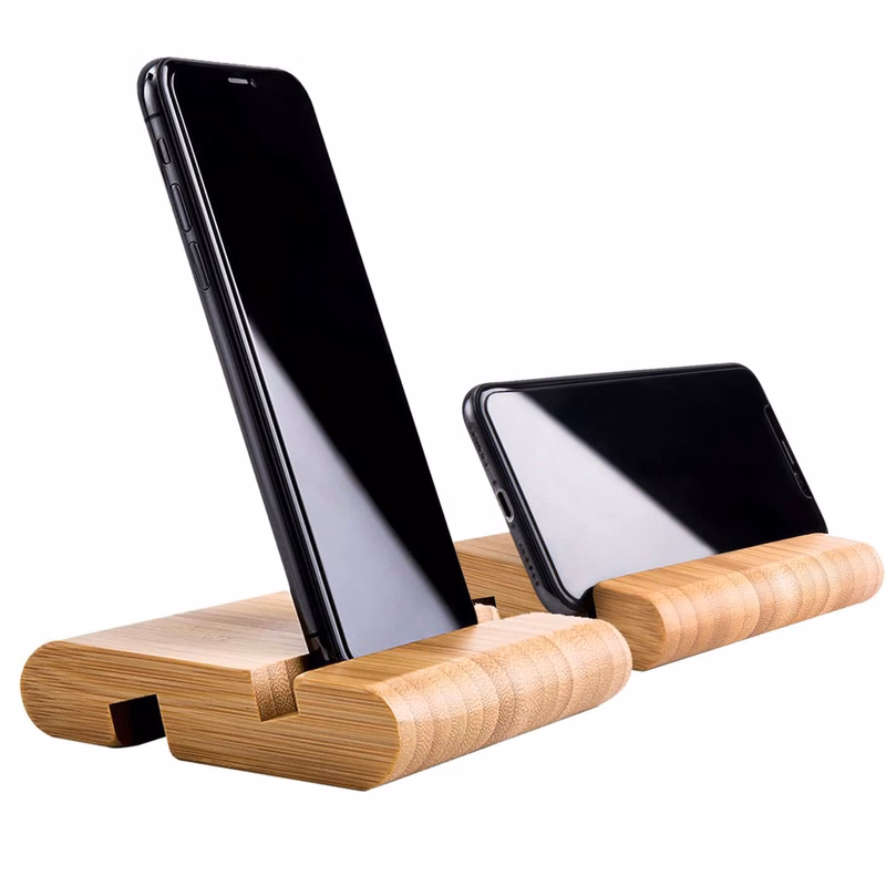 Bamboo Cellphone Stand Holder