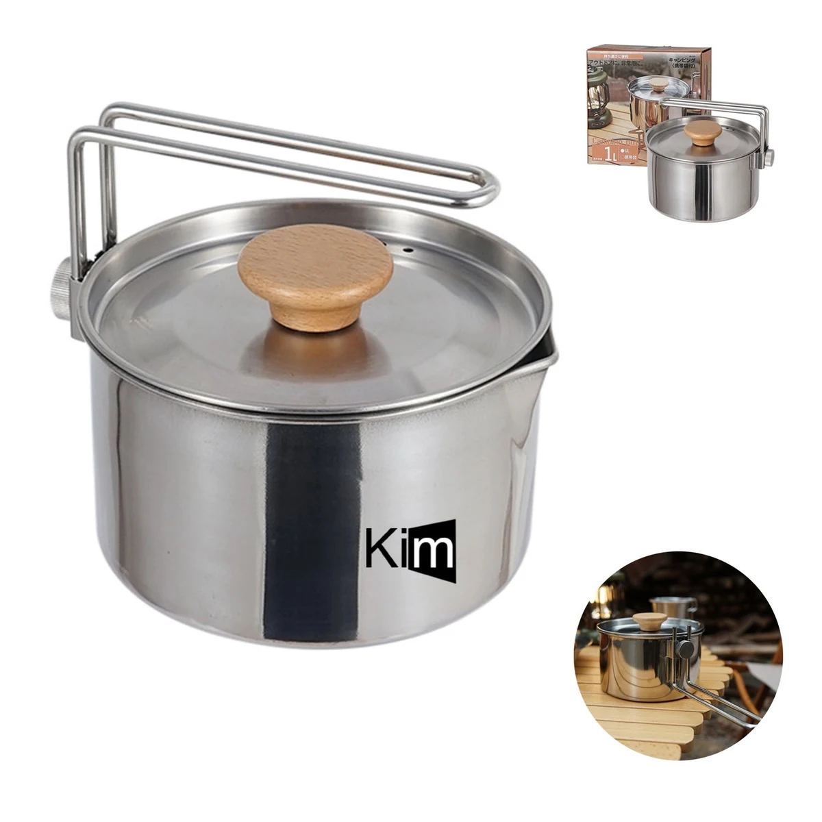 Outdoor Stainless Steel Kettle Pot 1