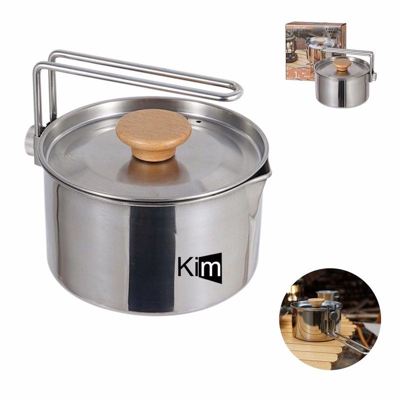 Outdoor Stainless Steel Kettle Pot