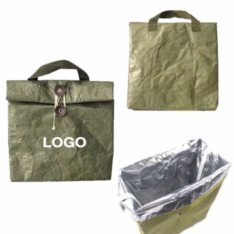 Dupont Paper Insulated Lunch Tote Bag