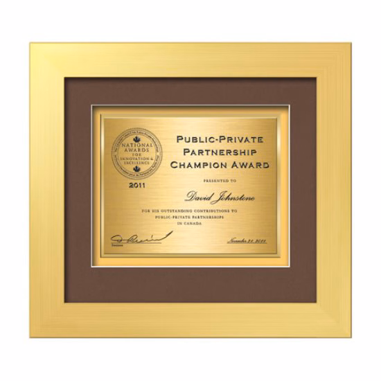 Premier Certificate TexEtch - Gold
