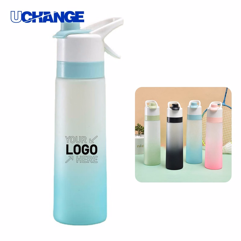 27oz Clear Spray Water Bottle