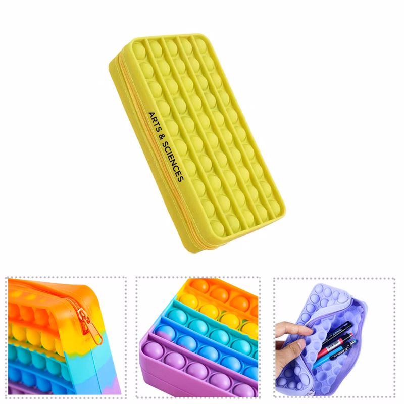Large Size Silicone Push Bubble Pen Holders