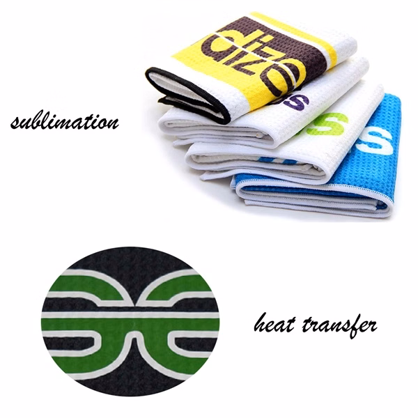 Full Color Waffle Golf Towel MOQ50