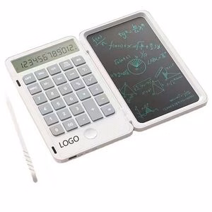 Folding Calculator Writing Tablet