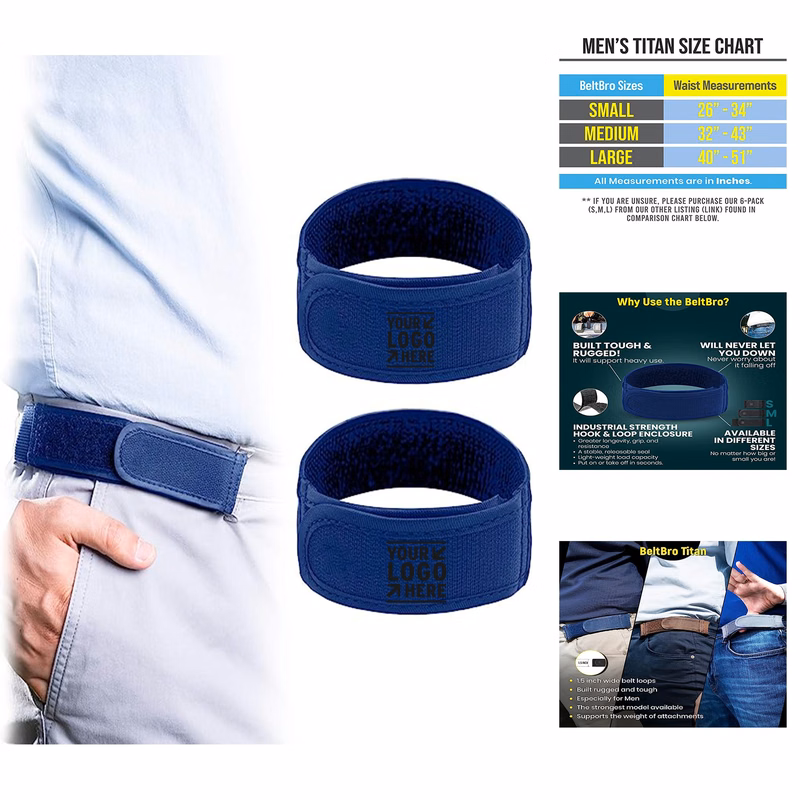 Titan No Buckle Elastic Belt For Men