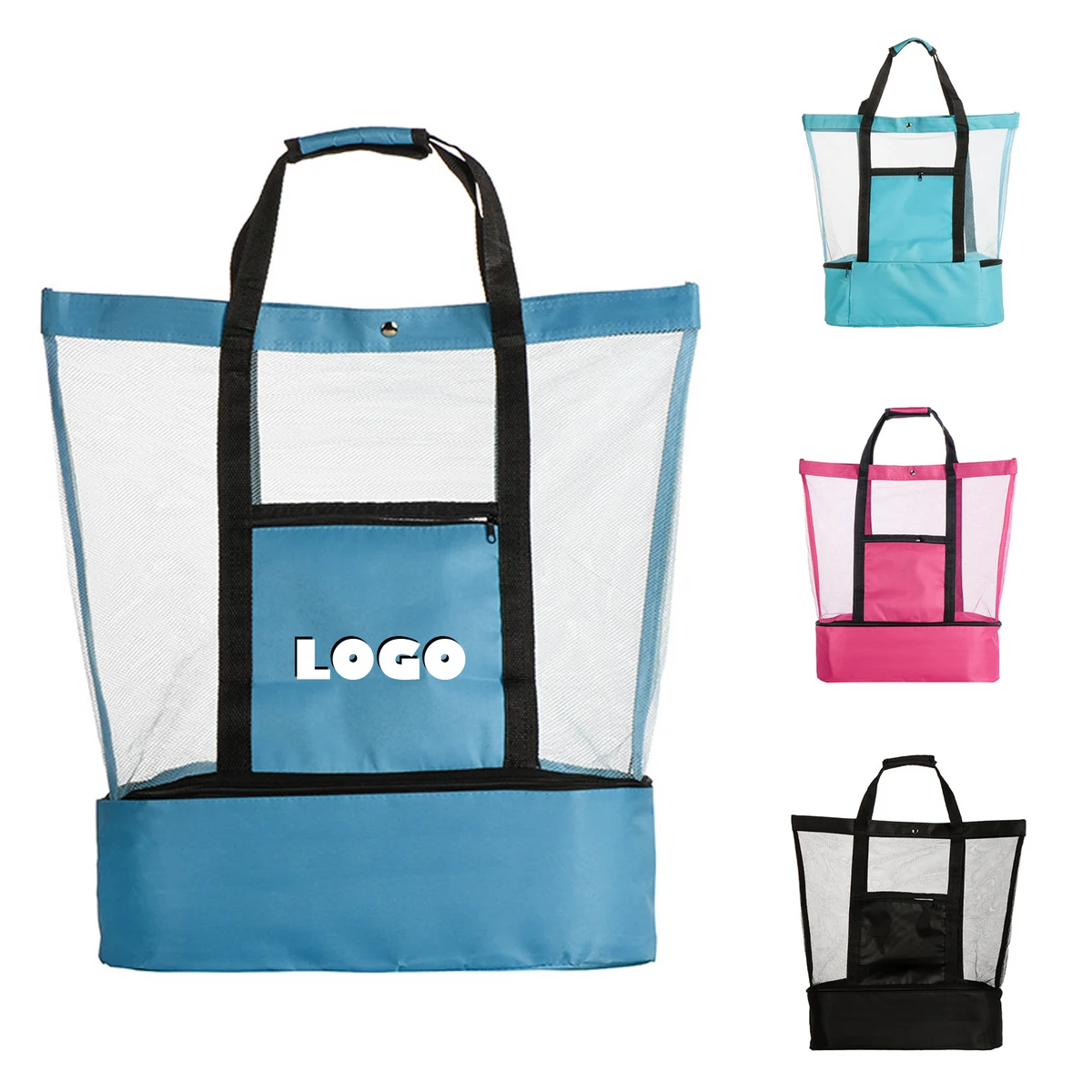 Double-Layer Mesh and Insulated Picnic Bag 1