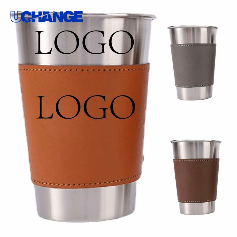 Portable Stainless Steel Camping Wine Glass Container
