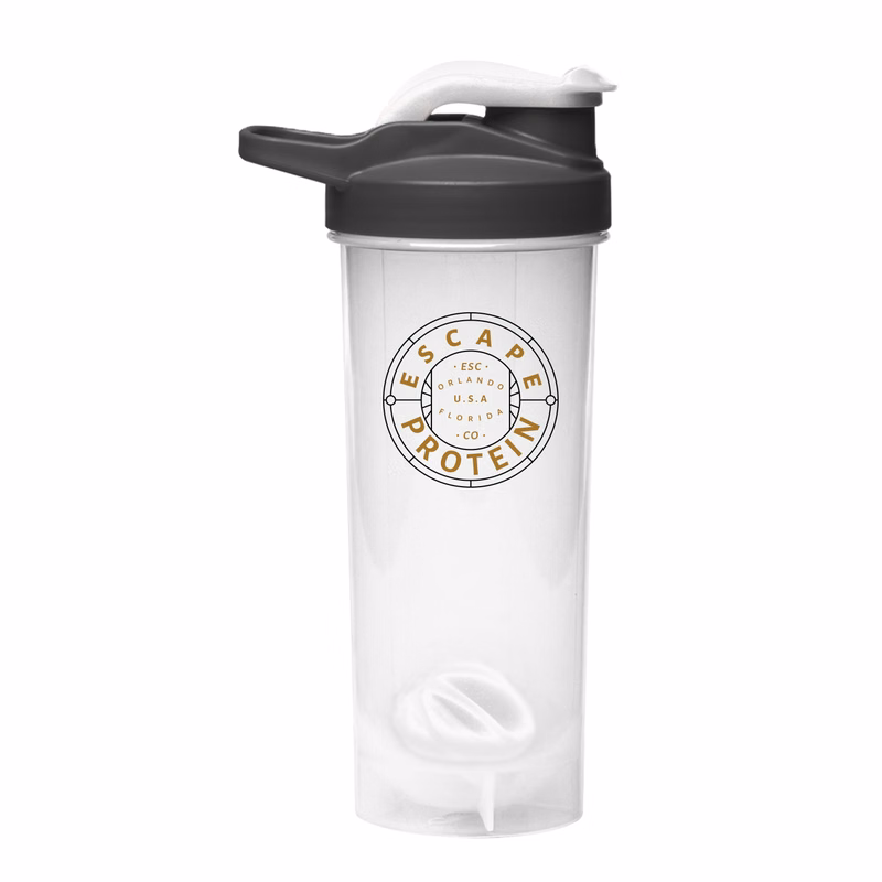 24 oz. Plastic Shaker (2 Color Imprint)