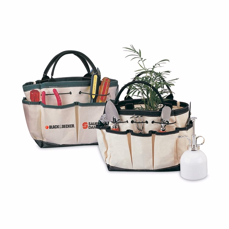 12 oz. Canvas Gardening Tool Tote Bag