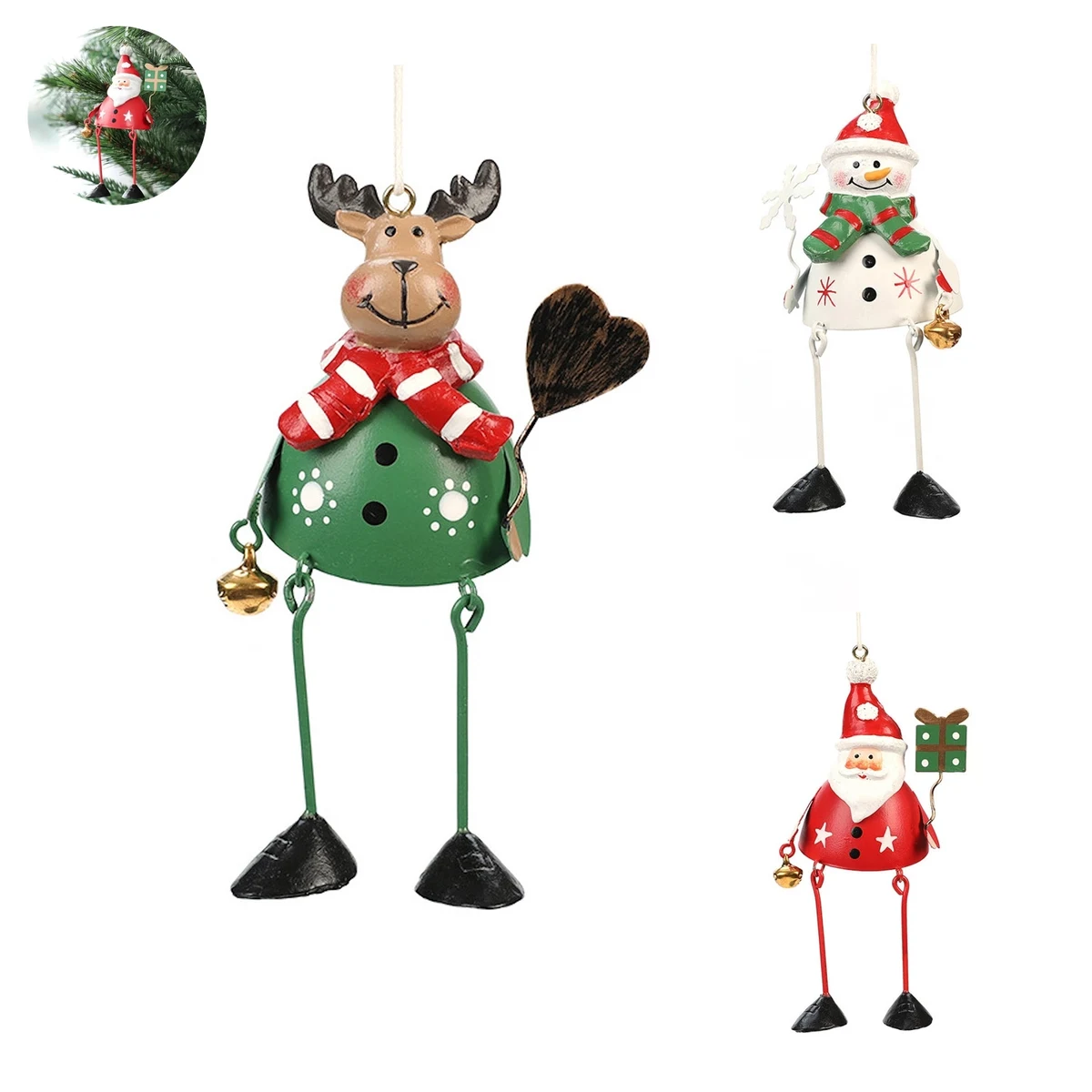 Christmas Bell Pendants 1