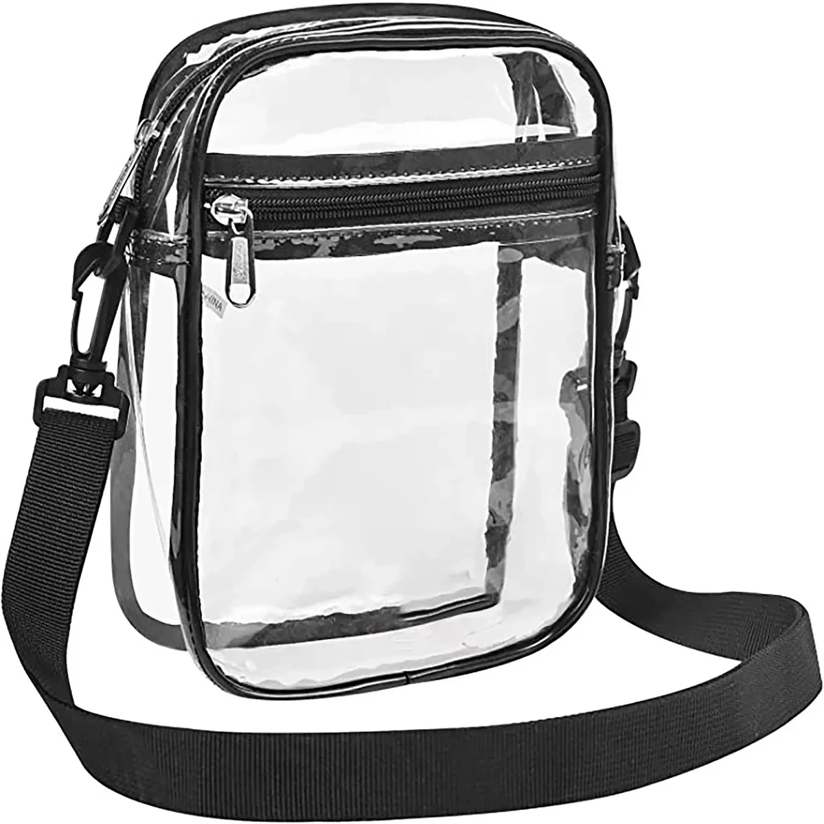 Diagonal PVC Transparent Bag 1