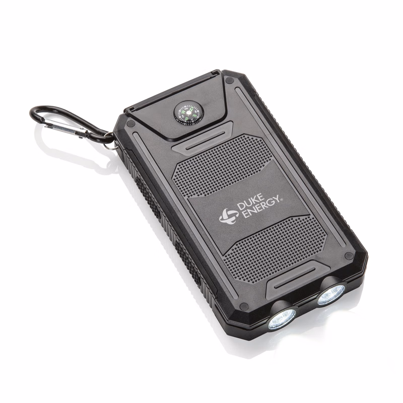 Zonne Solar Power Bank with LED