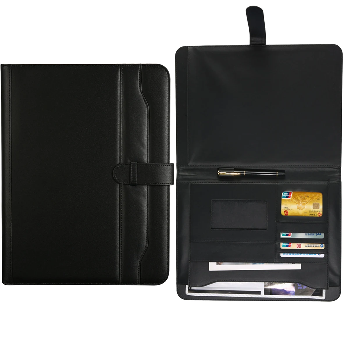 A4 Leather Padfolio Binder 1
