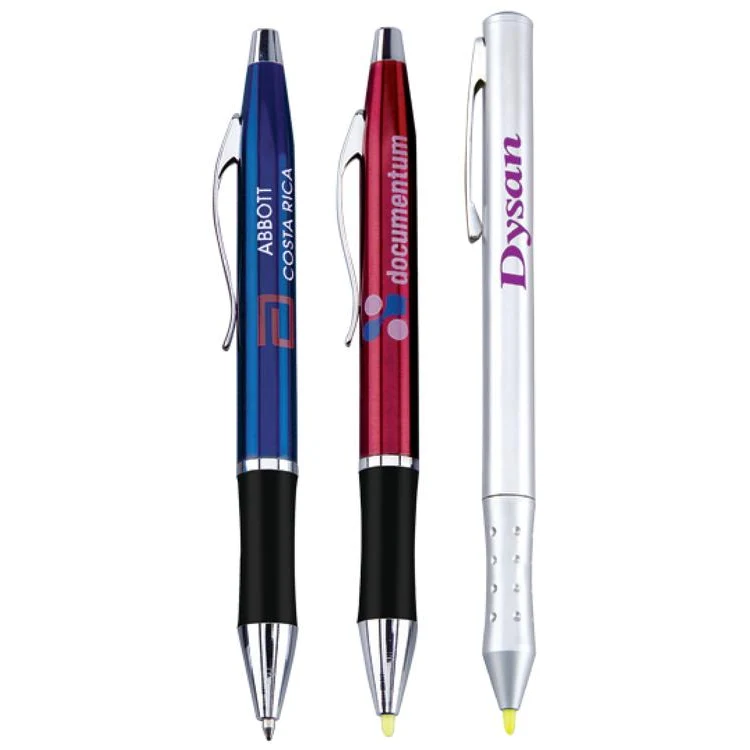 Forest III Brass Twist Ballpoint Pen / Stylus 1