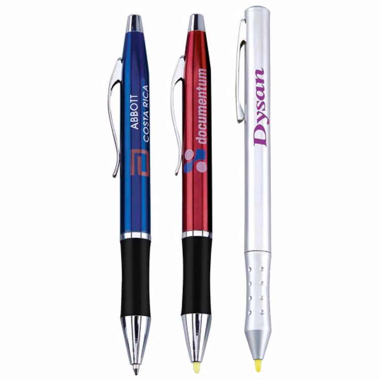 Forest III Brass Twist Ballpoint Pen / Stylus