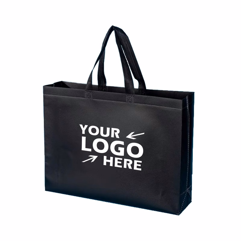 Laminated Non-Woven Waterproof Shiny Shopper Tote