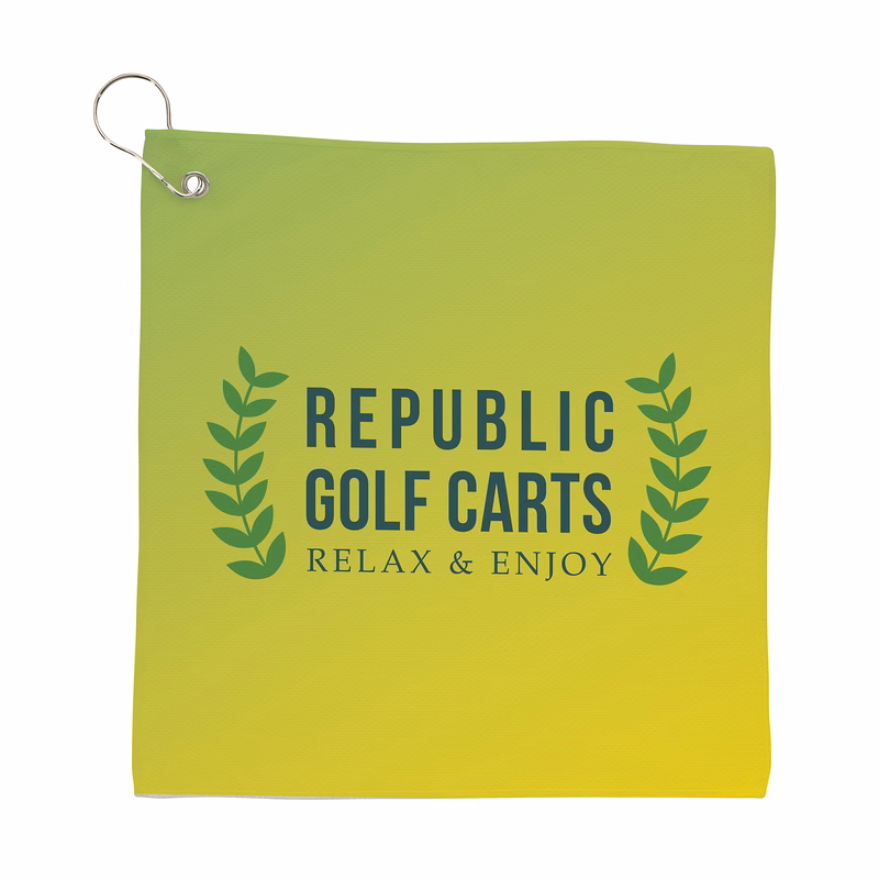 Universal Source® Full-Color Golf Towel - Small