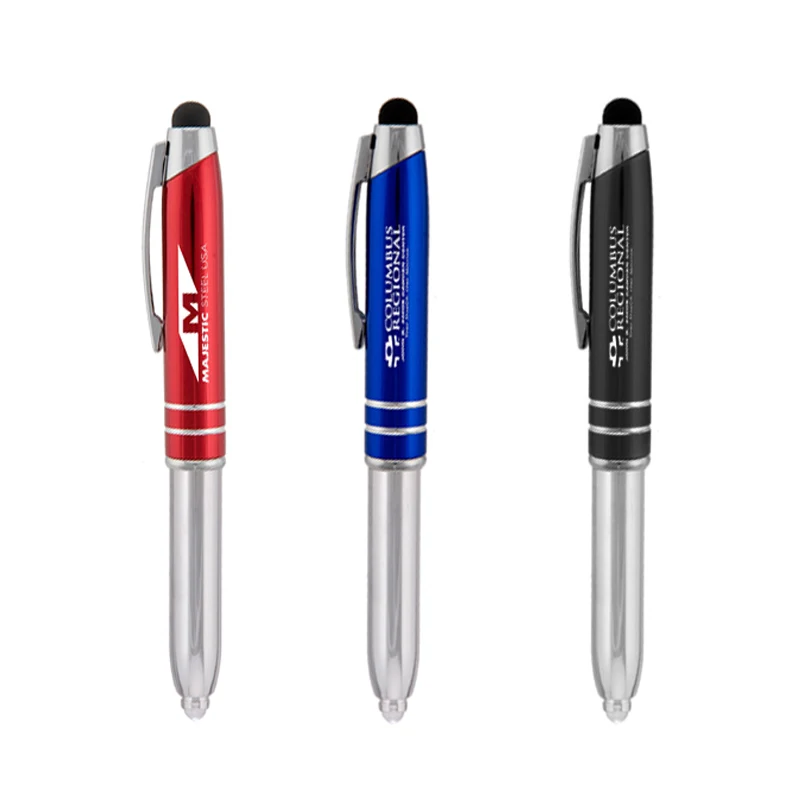 Madison 3-In-1 Ballpoint Stylus Pen (Red) 1