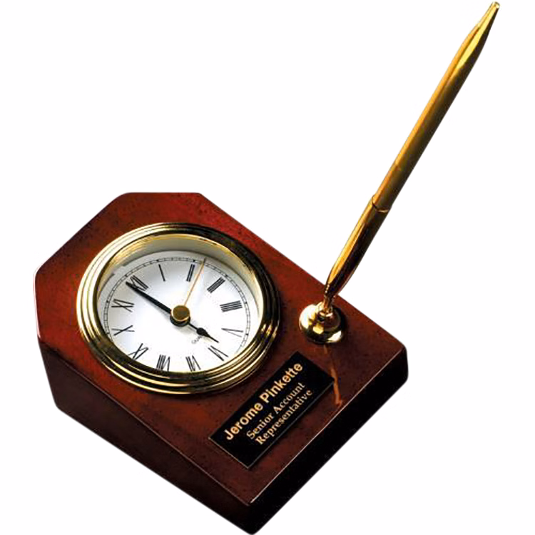 Liberty Signature Clock/Pen Set
