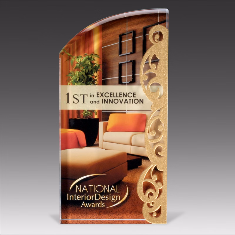 8" AcryliPrint HD Radiance Award