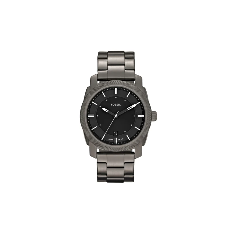Fossil Men's Machine Smoke Stainless Steel Watch 1