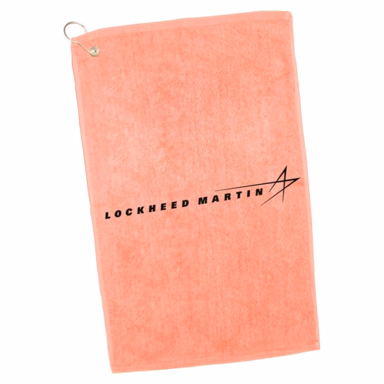 Colored Fingertip Towel Hemmed