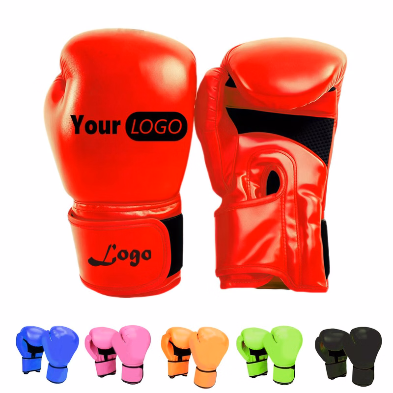 PU Leather Training Boxing Gloves