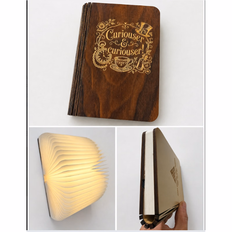 Foldable Rechargeable Book Lamp