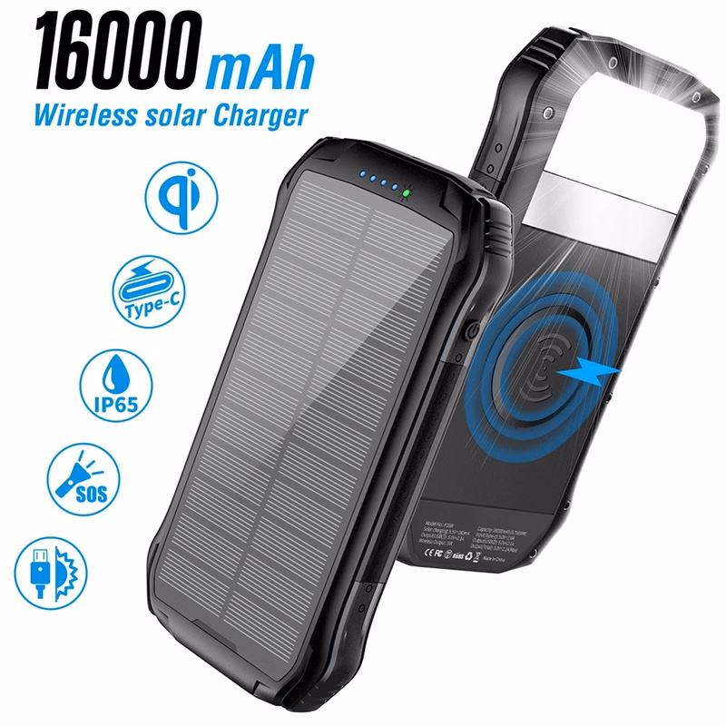 10000 Mah Fast Charging Power Bank With Led Flashlight