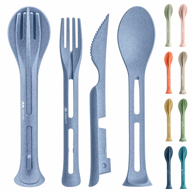 3-in-1 Plastic Cutlery Set