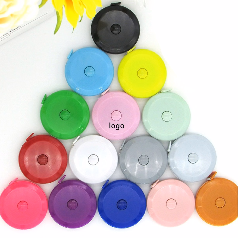 A 1.5-meter self-retractable customizable logo tape measure