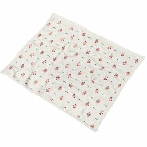 Full Sublimation Flannel Throw Blanket - 25"x50" - 300 gsm
