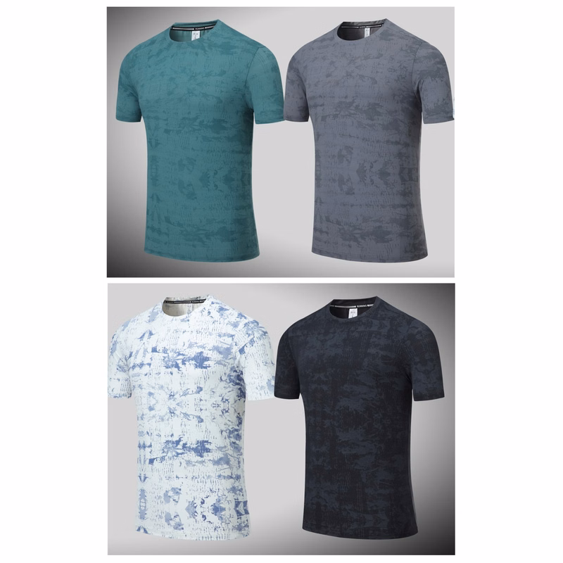 Men's Running Short Sleeve T-Shirt - Stock Style 21