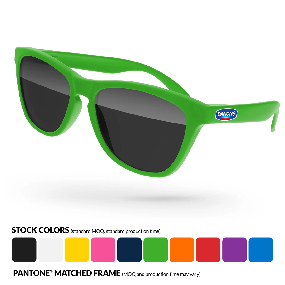 Frog Promotional Sunglasses w/ Temple Imprint 1