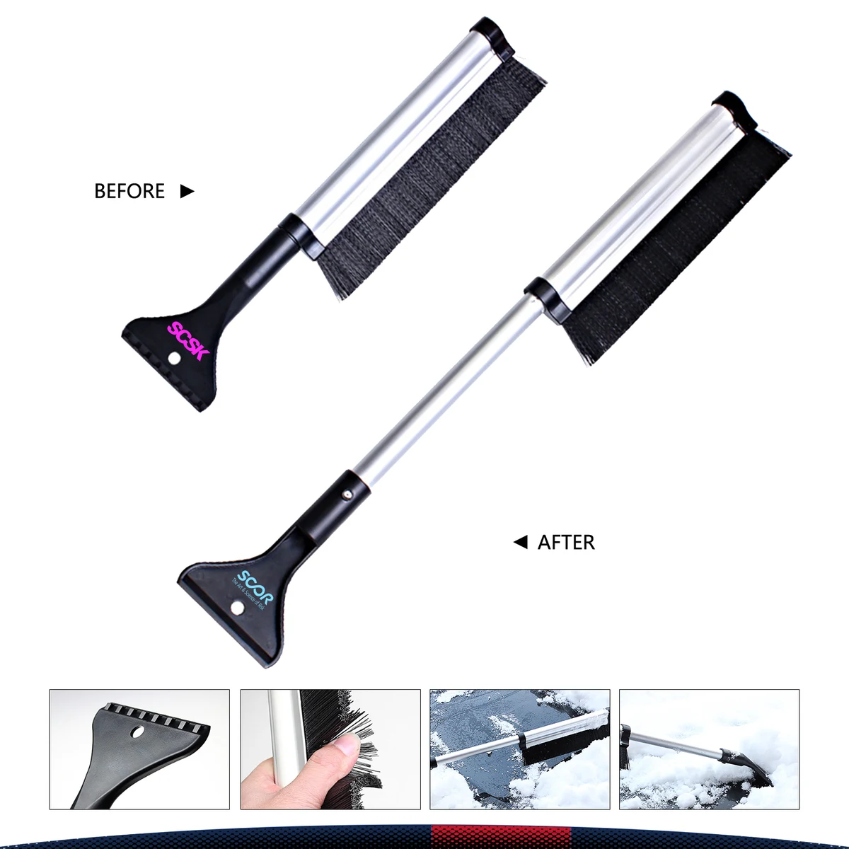 Telescopic Snow Removal 1