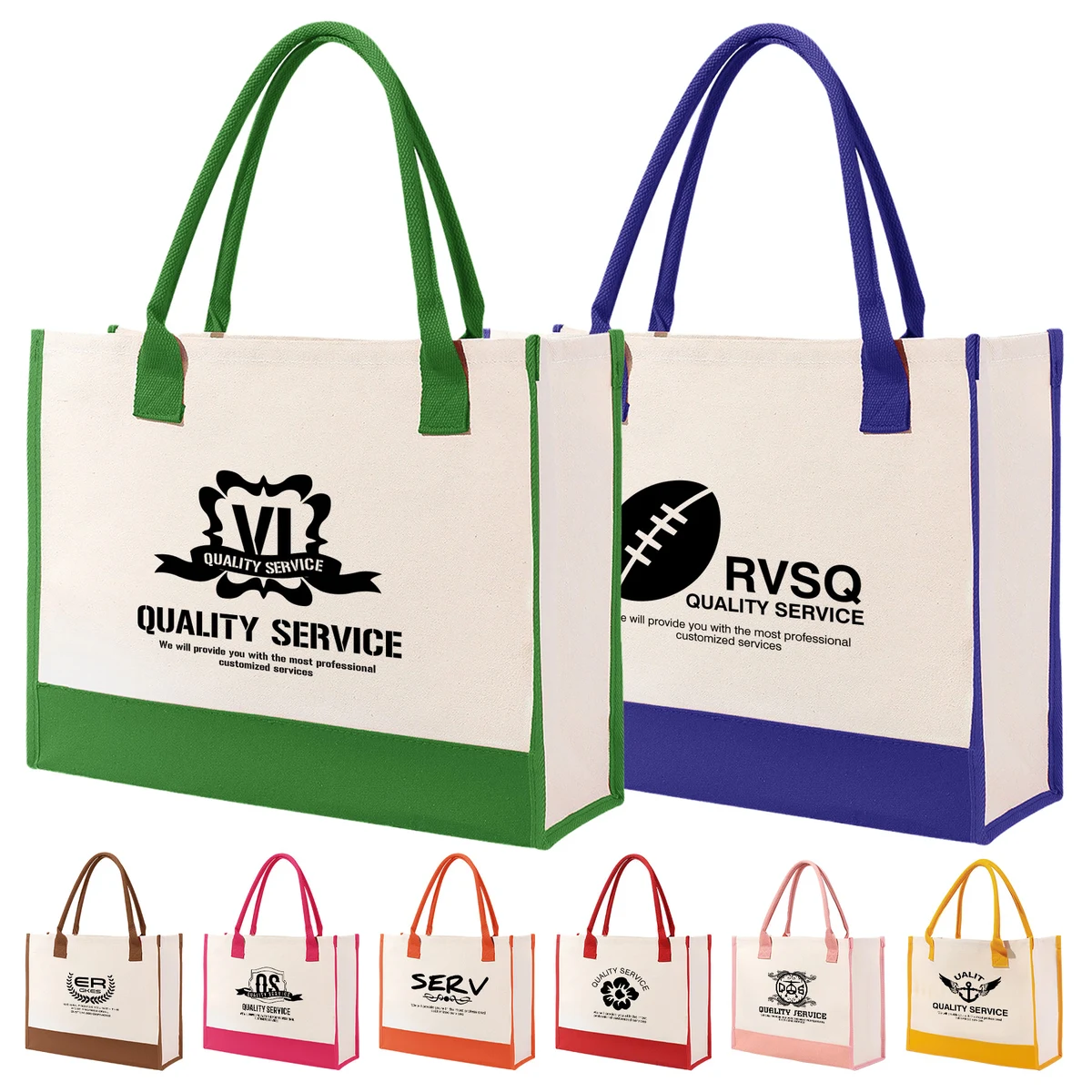Tote Canvas Bag, custom tote bag with logo imprint 1