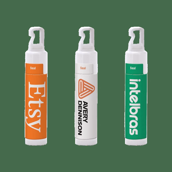 SPF 15 Lip Balm in White Tube with Hook Cap