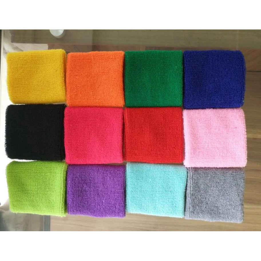 Sweat-absorbent Towel Wristbands Men And Women Sports Cotton 1