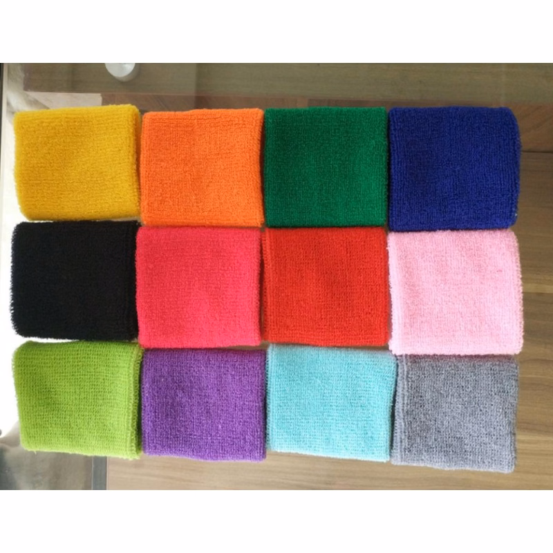 Sweat-absorbent Towel Wristbands Men And Women Sports Cotton