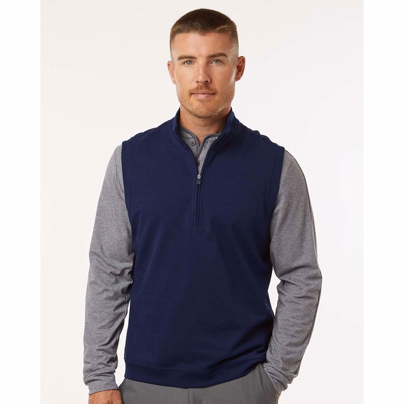 Men's Club Quarter-Zip Vest - A599