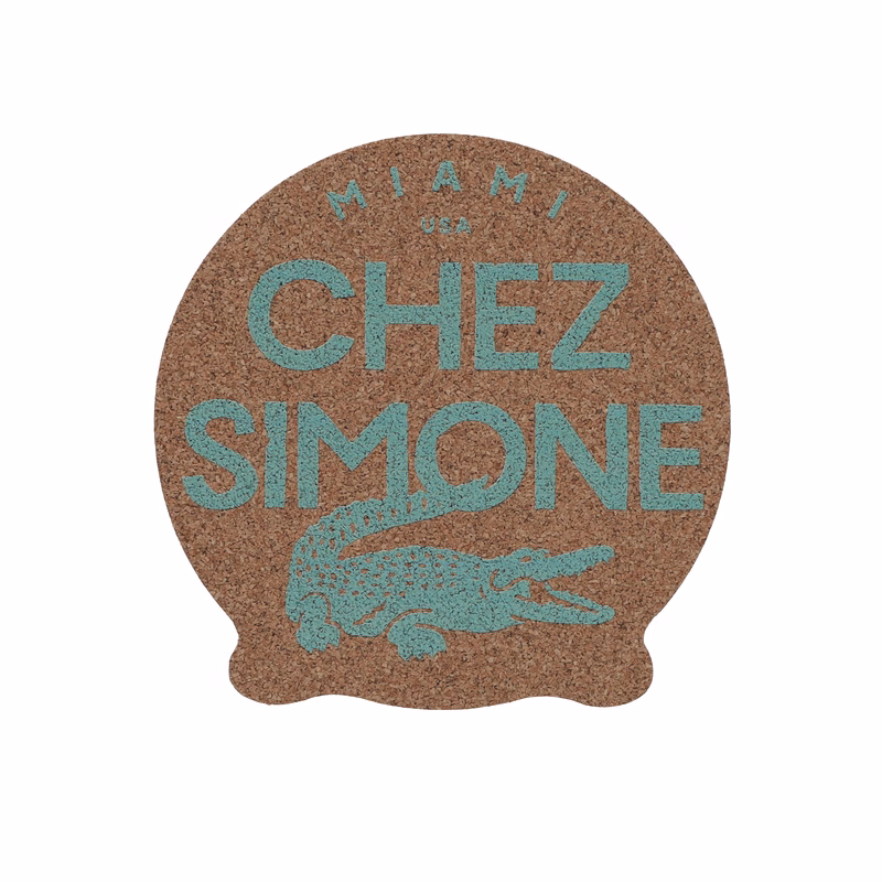 Coaster Cork .125" thick 16 sq in (Stock Shape #) Digital Print