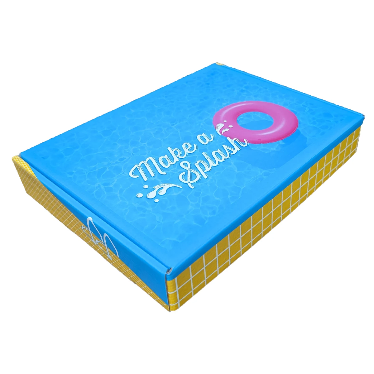 12 1/8" x 9 1/8" x 2" - E-Flute Outside Tuck Box 1