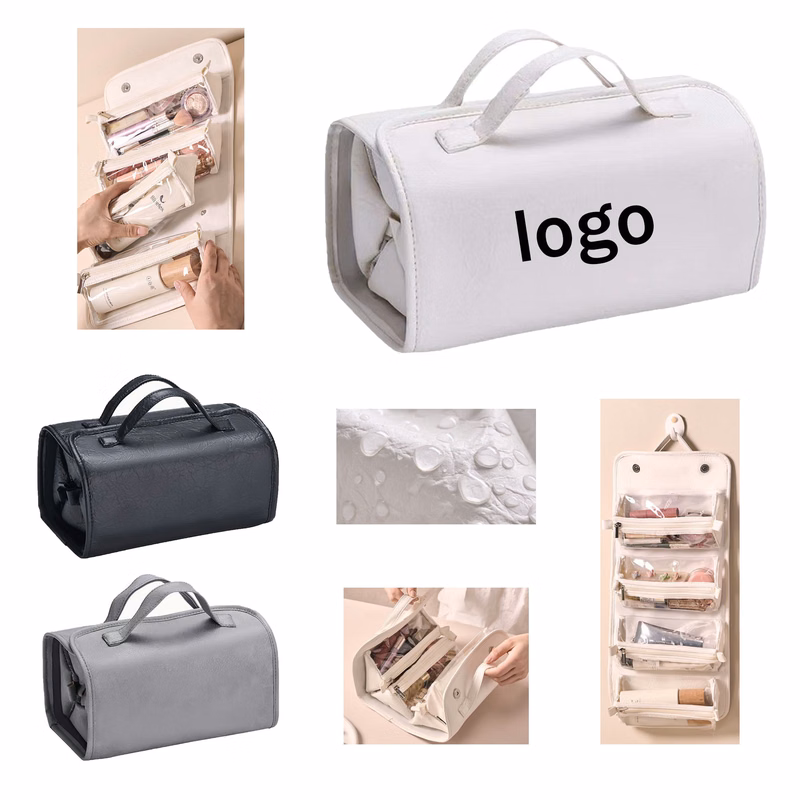 Large-Capacity Portable Makeup Bag